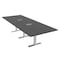 Skutchi Designs 45 in W, 144 in L, 29 in H, Engineered Wood Top, Grey HAR-REC-48x143-T-ELEC-ASIANNIGHT - alternate 1